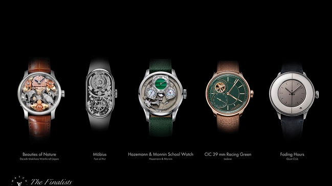 Louis Vuitton fünf Finalisten für den Watch Prize 2026