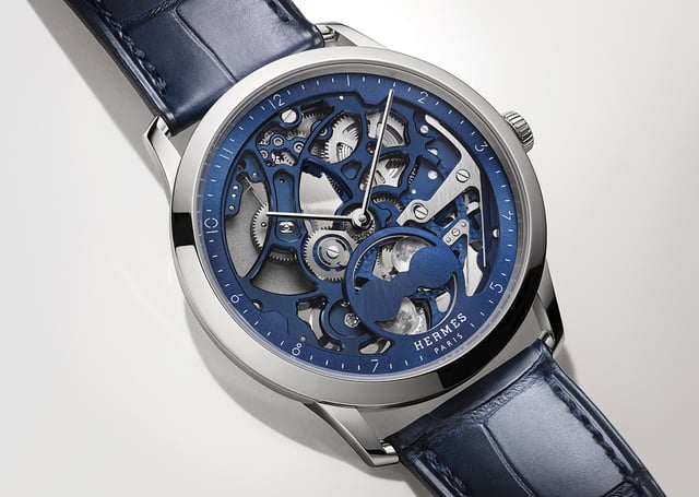 Slim d'Hermès Squelette Lune