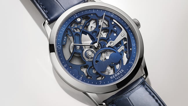 Slim d'Hermès Squelette Lune