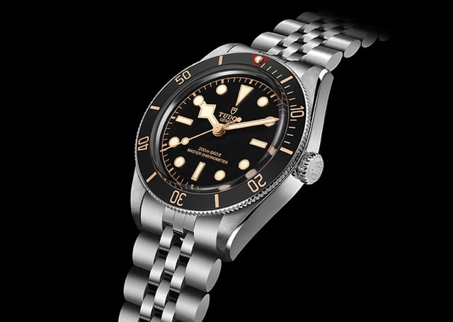 Tudor – Black Bay 58, Taucheruhr aus Edelstahl mit automatischem Manufakturkaliber