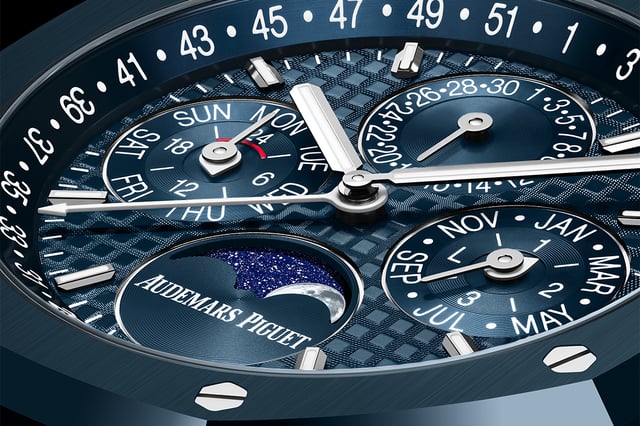 Audemars Piguet Royal Oak Ewiger Kalender, Keramikuhr mit ewigem Kalender