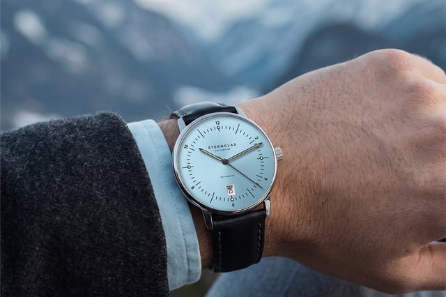 Sternglas Naos Pro Automatik Edition Tuxberg am Handgelenk 