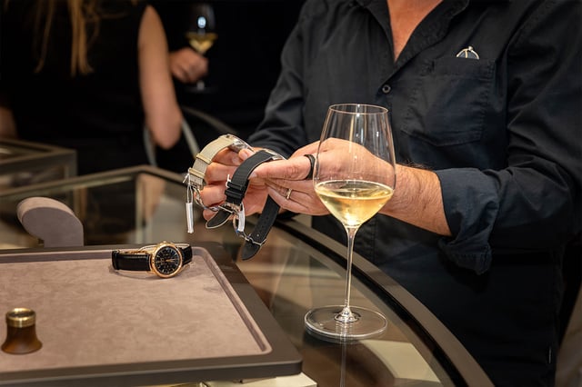 Jaeger-LeCoultre in der Hand