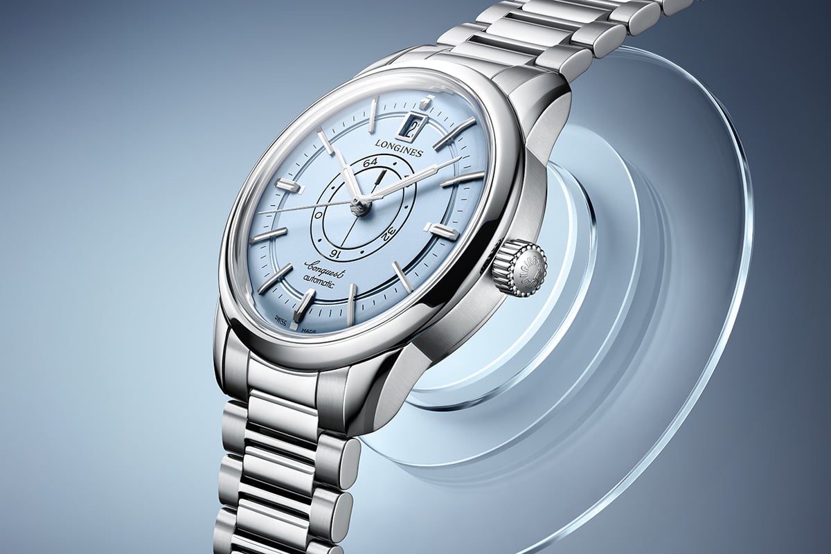 Longines Conquest Heritage Central Power Reserve: Profilansicht Uhr