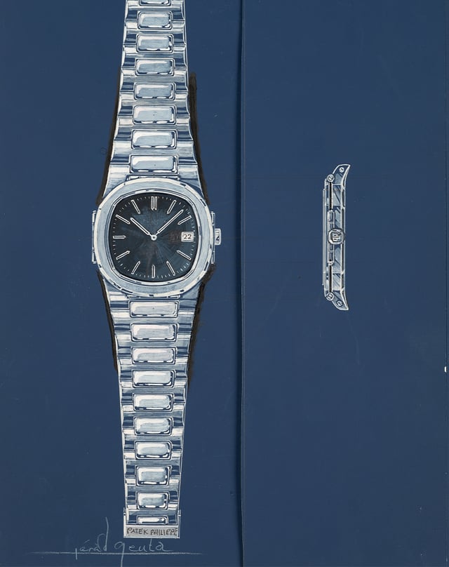 Mit der Nautilus erschuf Genta ein äußerts markantes Modell mit hohem Wiedererkennungswert, Patek Philippe