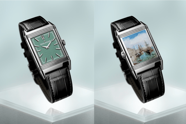 Die Front und Rückseite der Venice, from the Porch of Madonna della Salute Jaeger-LeCoultre Reverso Tribute Enamel _Turner Series_