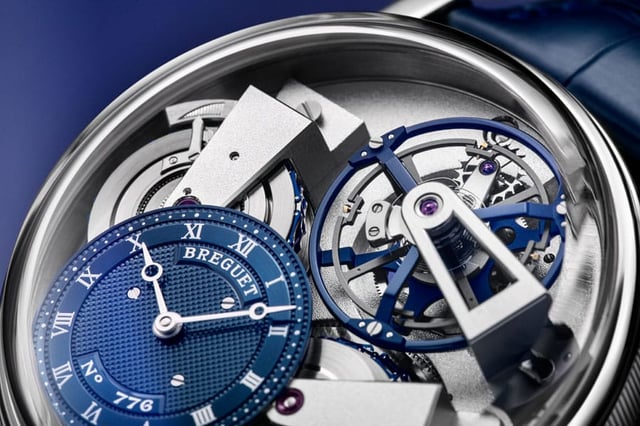 Breguet: Tradition Tourbillon 7047, Zifferblattseite