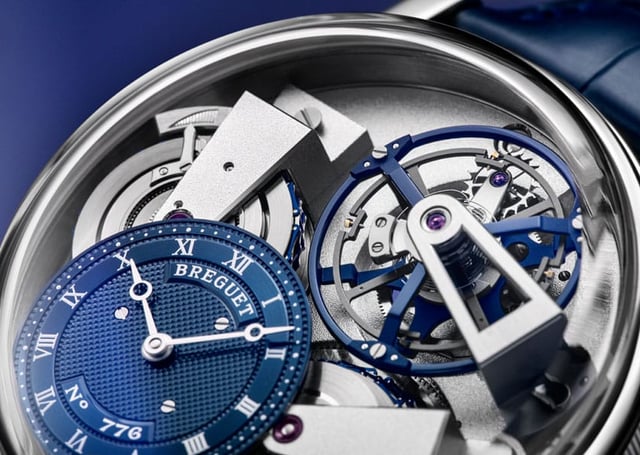 Breguet: Tradition Tourbillon 7047, Zifferblattseite