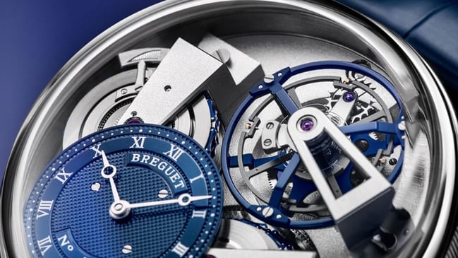 Breguet: Tradition Tourbillon 7047, Zifferblattseite