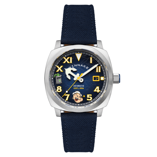 Spinnaker Hull California Automatic Popeye Sailors & Sweethearts Limited Edition, Uhr blau
