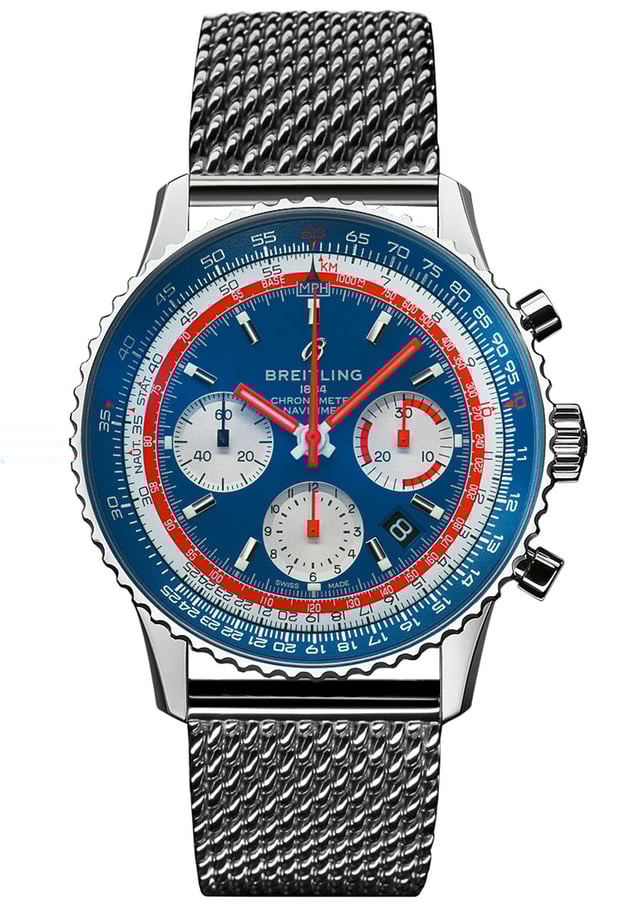 Breitling: Navitimer 1 B01 Chronograph 43 PanAm mit dem Manufakturkaliber B01