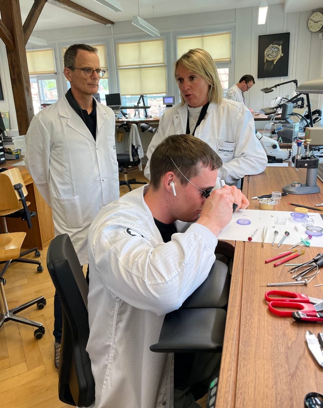 WatchTime Uhrenreise Schweiz 2025 Montblanc Uhrmacher