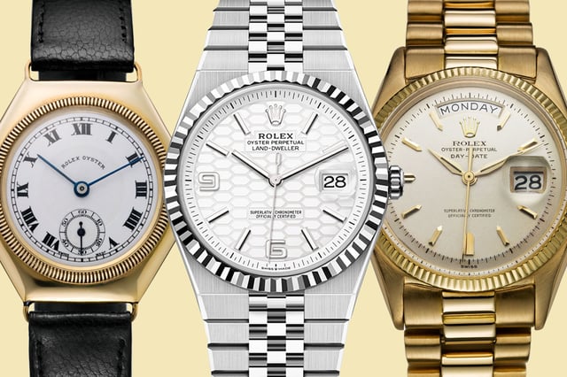 Rolex: erste Oyster, Land-Dweller, erste Datejust