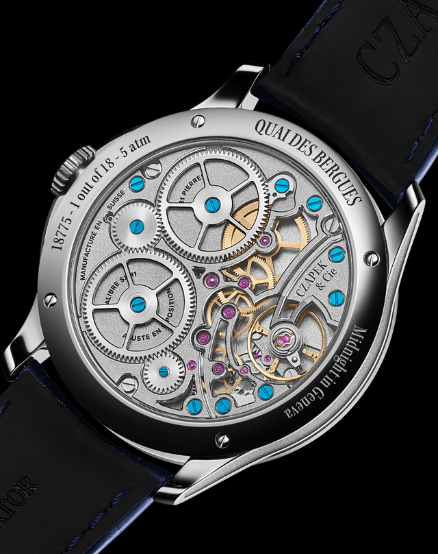 Czapek & Cie – Quai des Bergues „Midnight in Geneva“, limitierte Luxusuhr