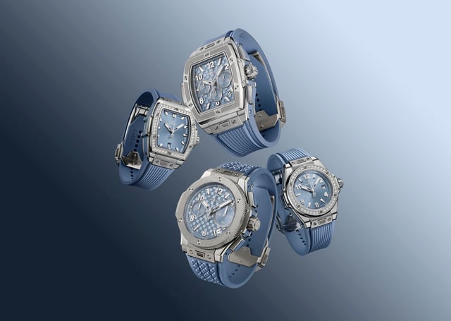 Hublot: Big Bang und Spirit of Big Bang Coal Blue Gruppe