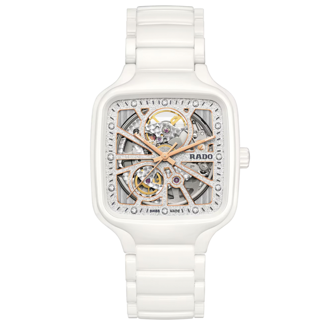 Rado True Square Automatic Open Heart Sparkling R27073722 38 mm