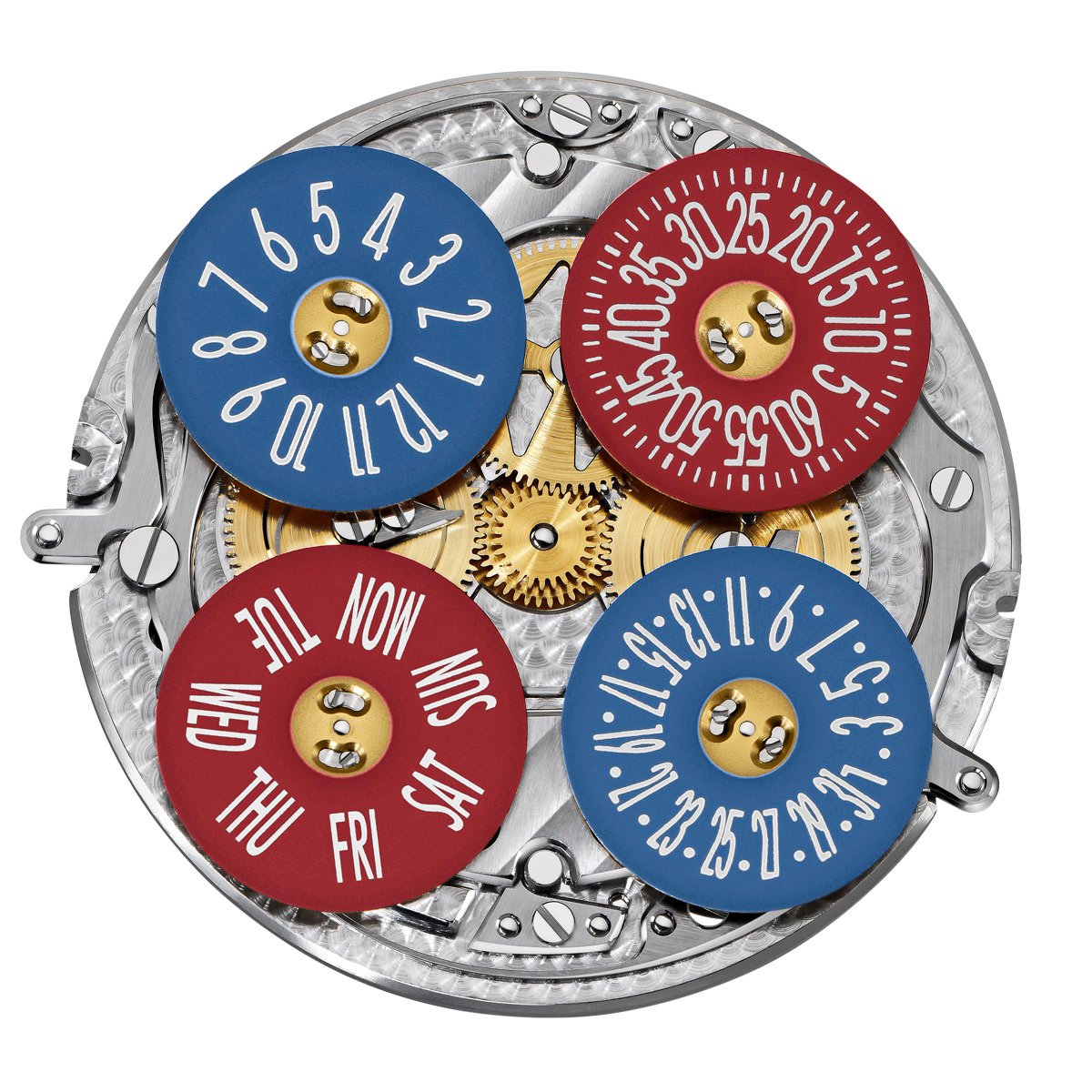 Vacheron Constantin: Kaliber 2460G4 in der Unterzifferblattansicht