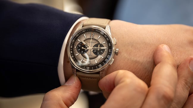 Jaeger-LeCoultre Polaris Chronograph am Handgelenk