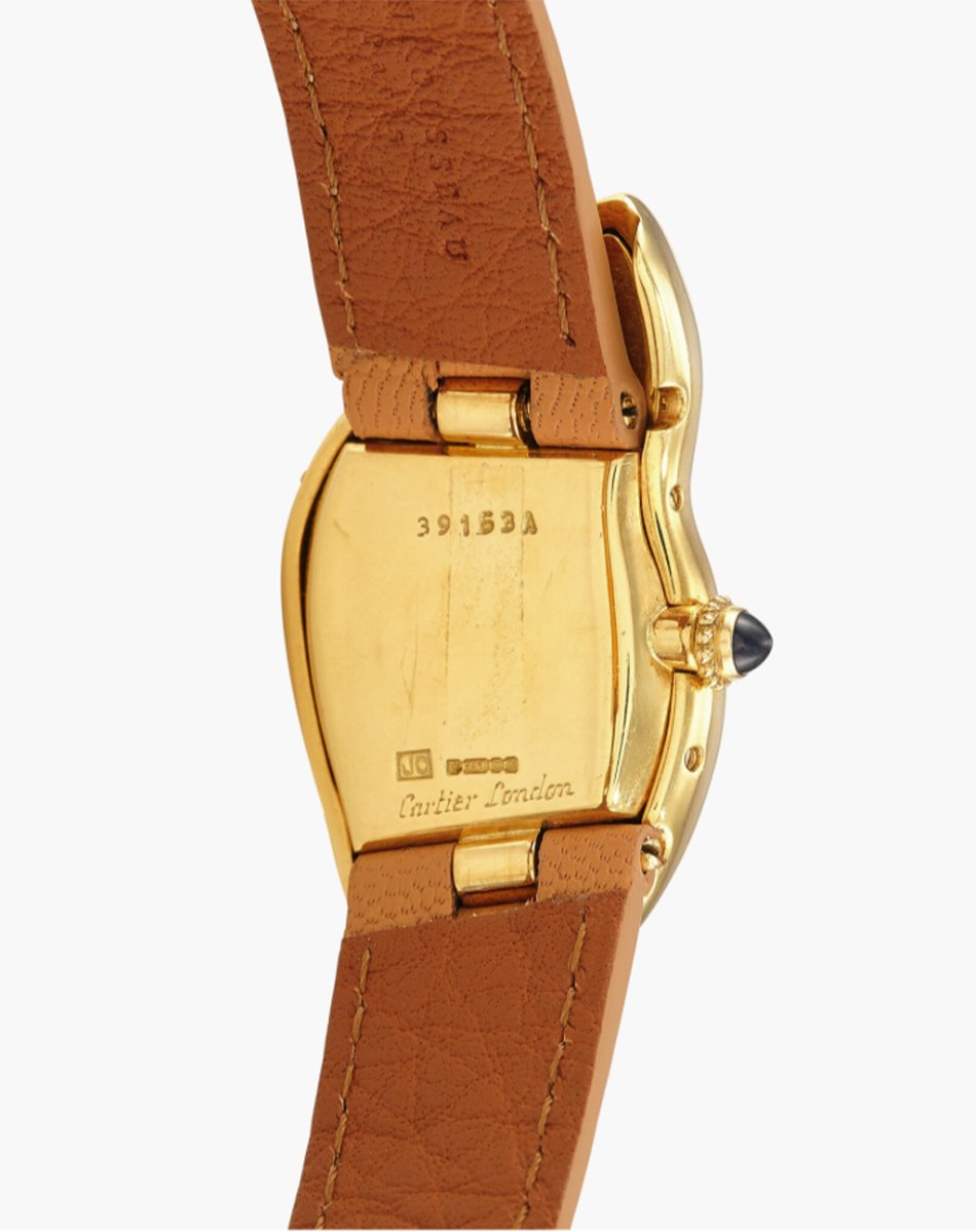 Cartier Crash, seltene Golduhr mit außergewöhnlichem Design und mechanischem Werk