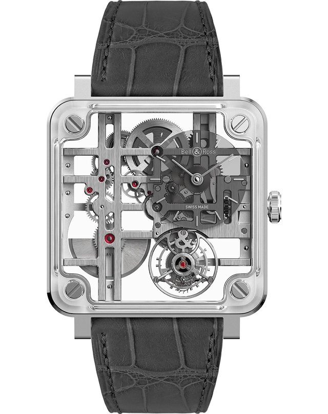 Bell & Ross – BR-X3 Tourbillon Micro-Rotor, limitierte Armbanduhr mit Automatikwerk und Tourbillon