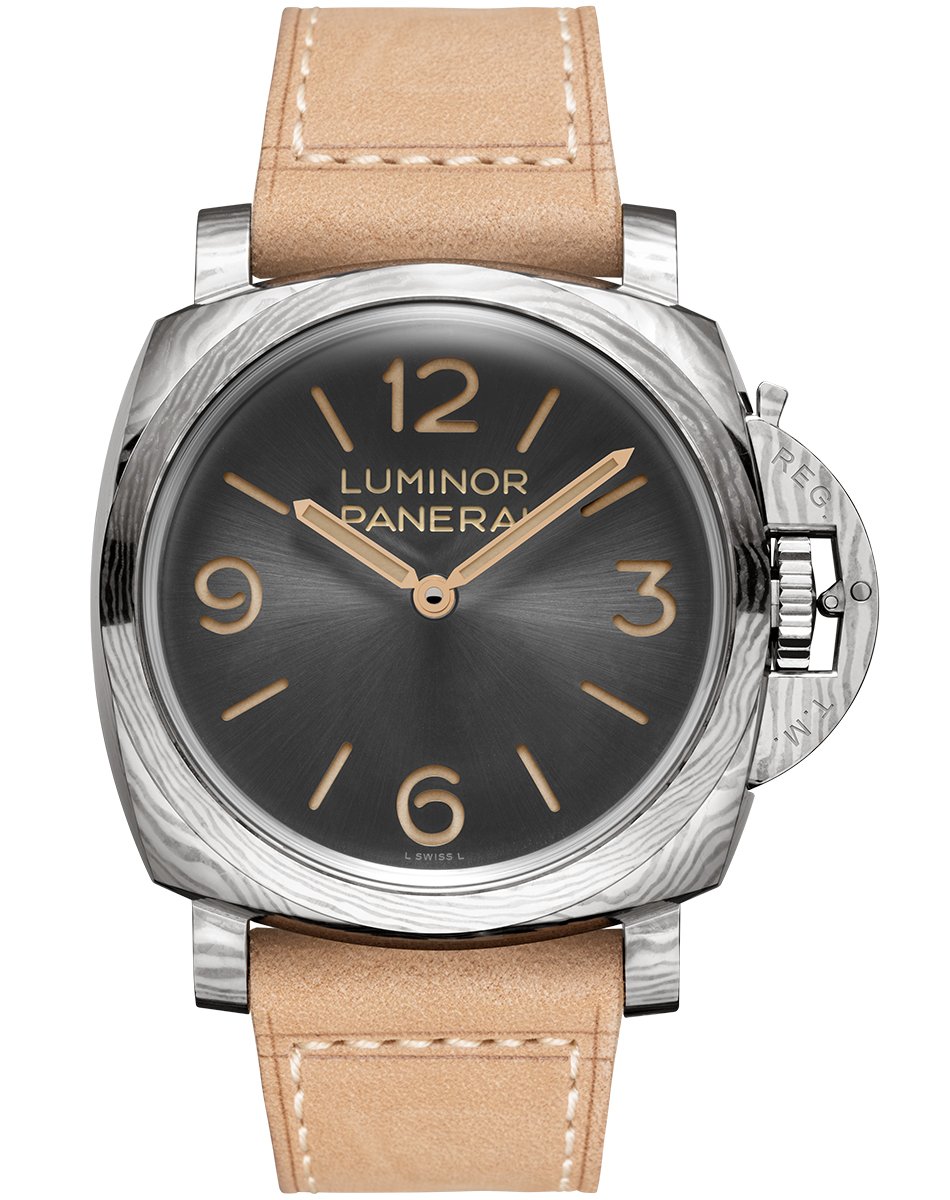 Panerai Luminor Forged Titanium PAM01629, Taucheruhr von Panerai aus Titan mit Handaufzugskaliber
