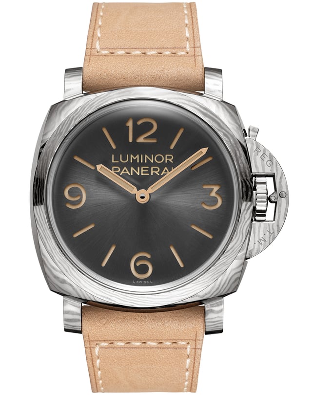 Panerai Luminor Forged Titanium PAM01629, Taucheruhr von Panerai aus Titan mit Handaufzugskaliber
