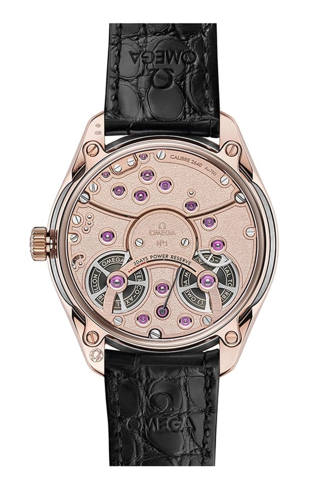 Omega: De Ville Tourbillon Numbered Edition mit dem Co-Axial Master Chronometer Kaliber 2640