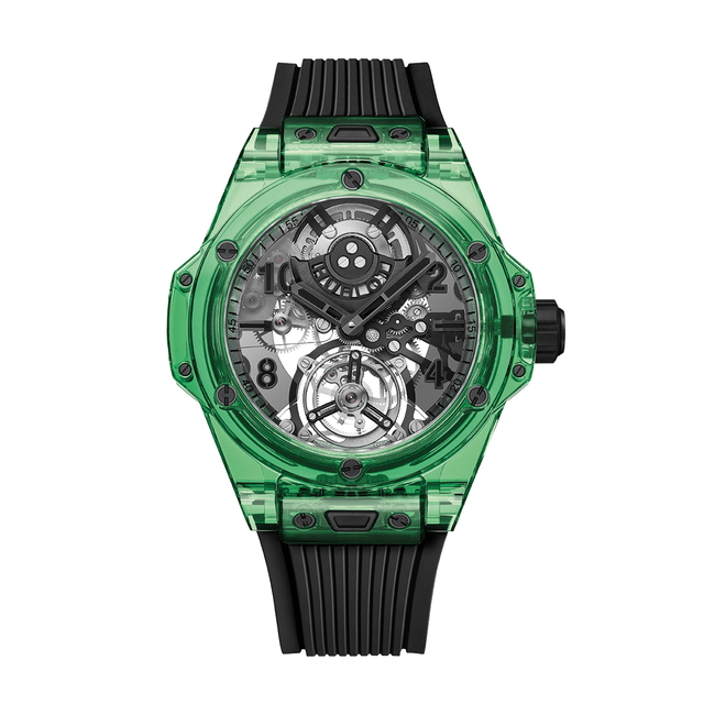 Hublot Big Bang Tourbillon Automatic Green Saxem