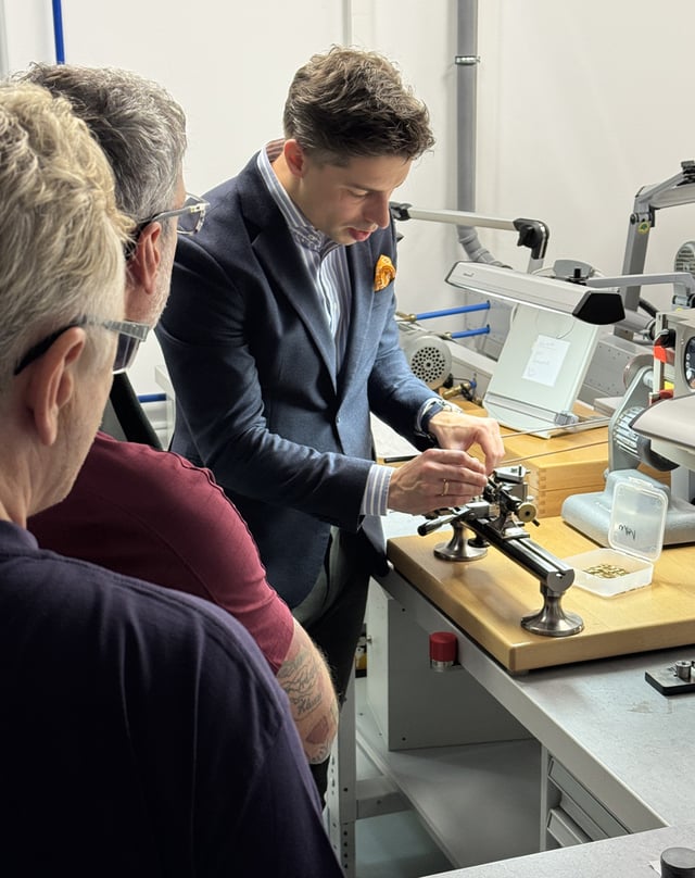 Teilnehmer bekommen bei Union spannende Einblicke in den Fertigungsprozess, Manufaktur