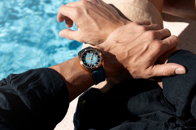 Delma Cayman Bronze: Wristshot Uhr