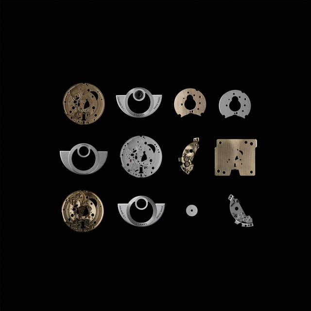 Komponenten des Chanel Kalibers 12.1