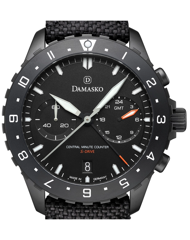 Damasko – DC89 Si Drive, Toolwatch mit GMT-Komplikation