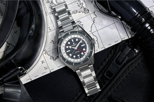 Lorier – Hydra Series III, Retro-Taucheruhr mit Automatikwerk und GMT-Funktion