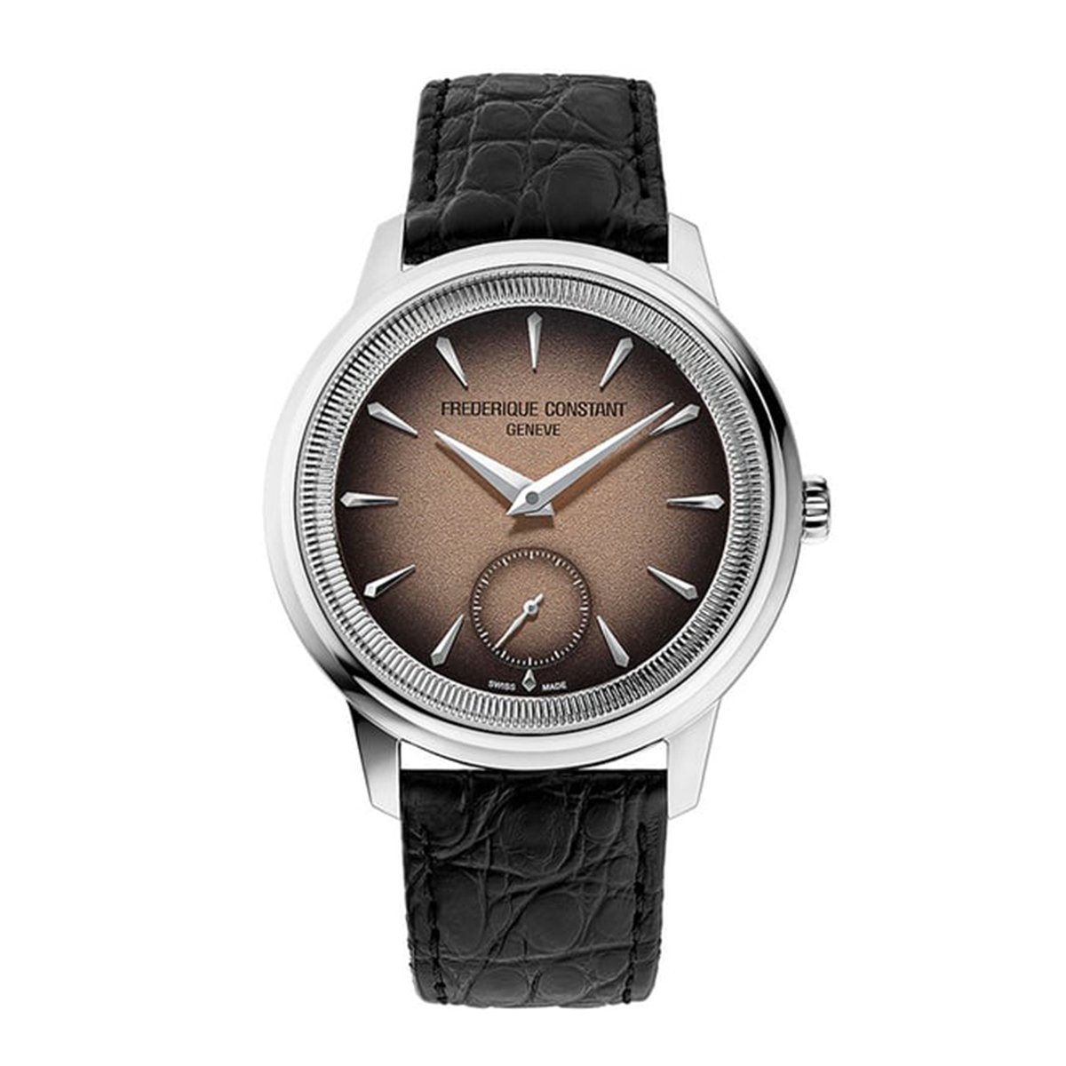 Frontansicht der Frederique Constant Classics Moneta Handaufzug