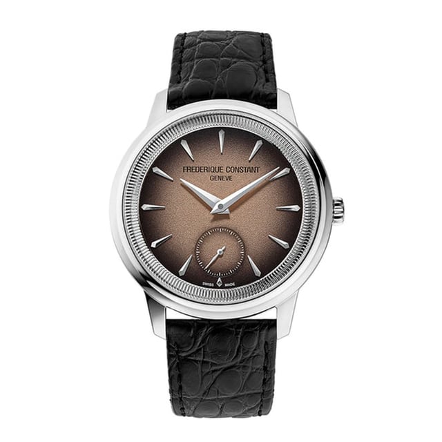 Frontansicht der Frederique Constant Classics Moneta Handaufzug