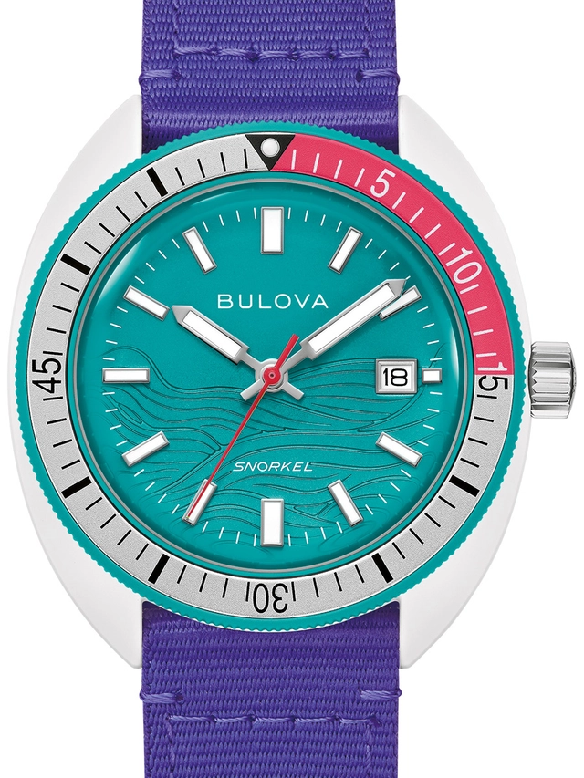 Bulova Snorkel Limited Edition, Referenz 98B447, Uhr von vorne