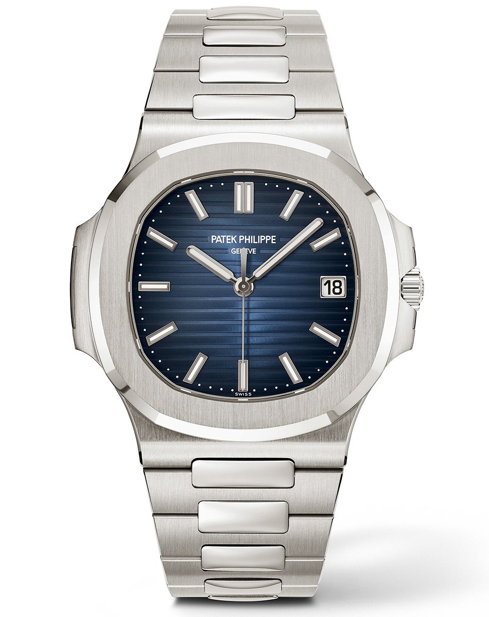 Patek Philippe Nautilus 5811, Sportuhr aus Weißgold mit Gerald-Genta-Design
