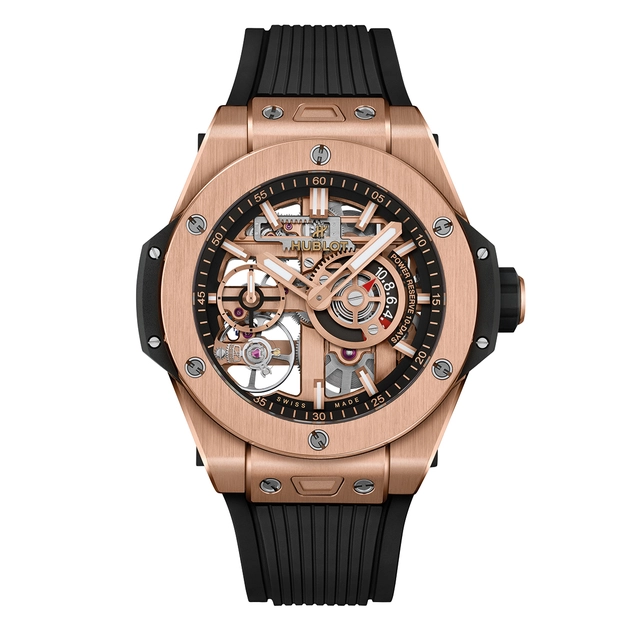 Hublot Big Bang Meca-10 Gold Front