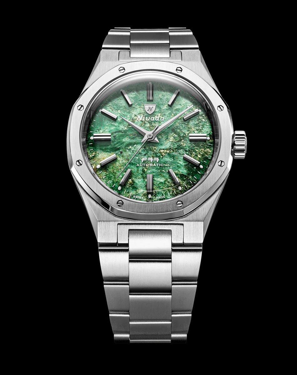 Nivada Grenchen: F77 SST Green Aventurine MK2