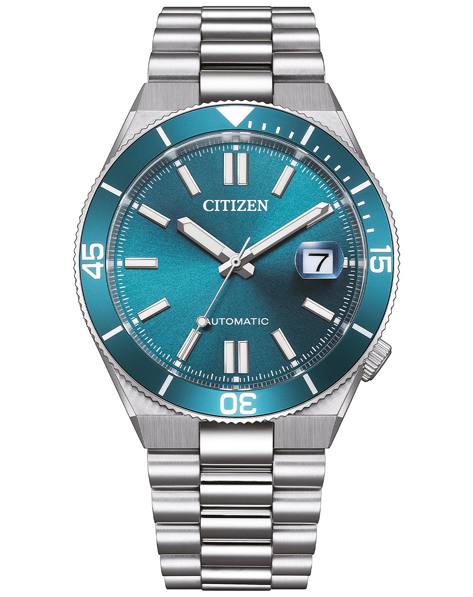 Citizen – Tsuyosa Shore, Edelstahluhr im Taucheruhren-Stil