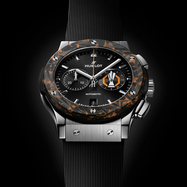 Hublot: Classic Fusion Chronograph UEFA Europa League Titanium Carbon