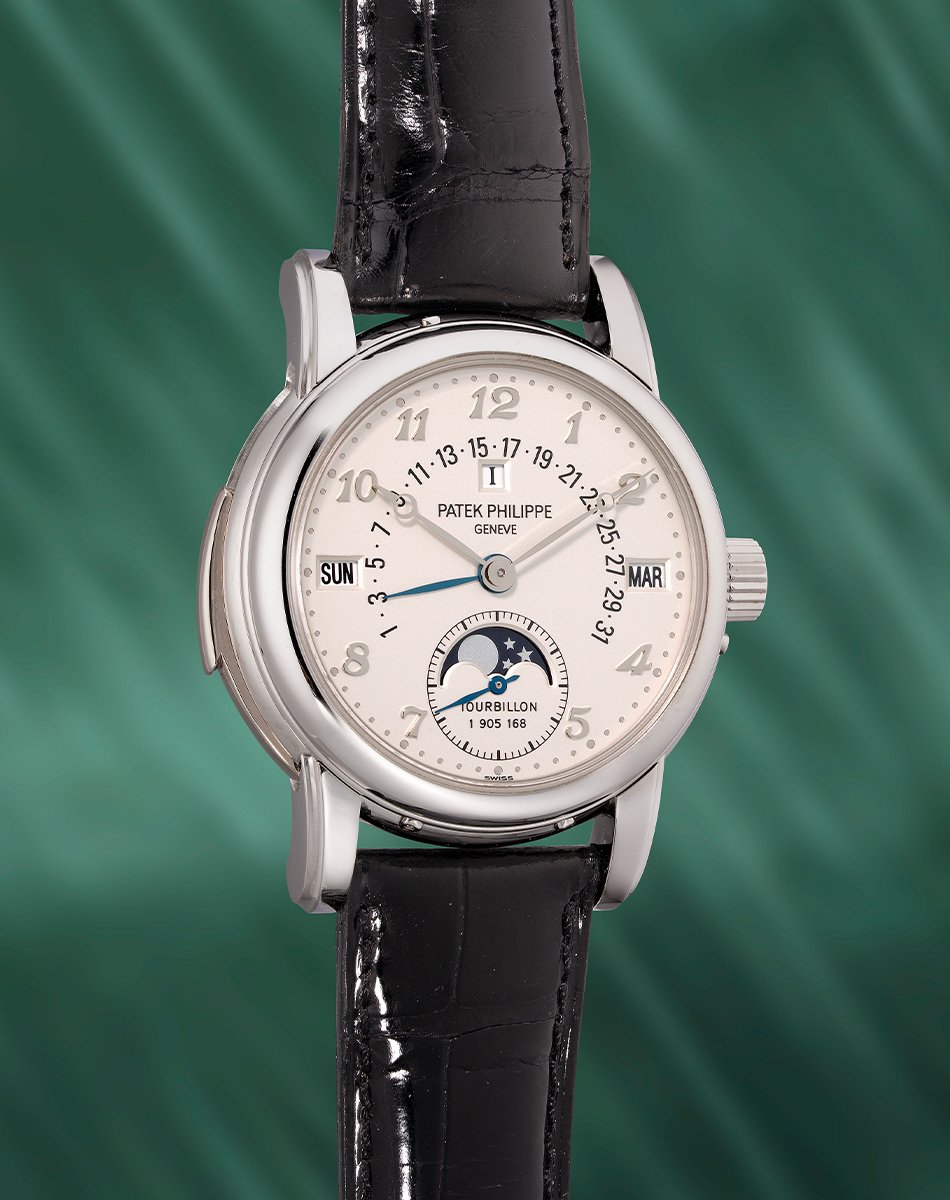Patek Philippe Ref. 5016P-010, elegante Luxusuhr aus Gold mit Minutenrepetition