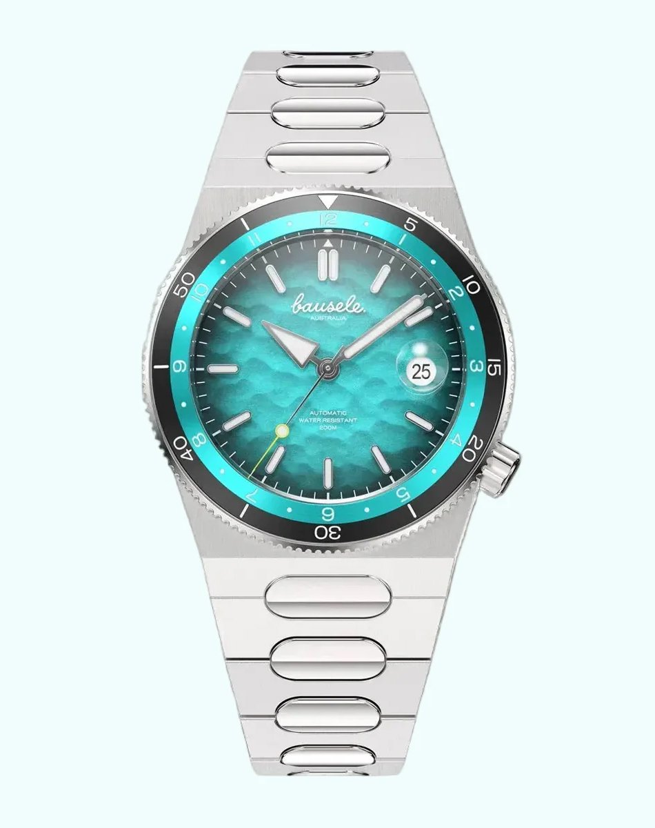 Bausele – Elemental Oceanic Blue, Taucheruhr mit Automatikwerk