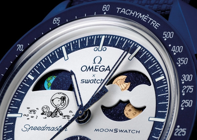 MoonSwatch Mission to Earthphase – Moonshine Gold Bibermond