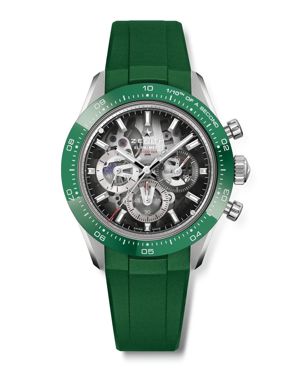 Zenith: Chronomaster Sport Skeleton Green