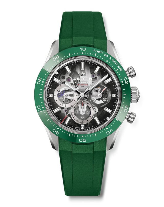 Zenith: Chronomaster Sport Skeleton Green