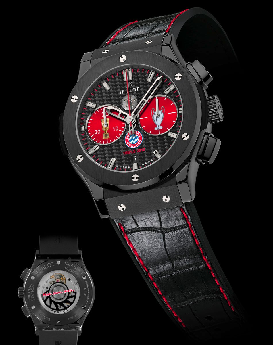 Hublot Classic Fusion FC Bayern Triple von 2013
