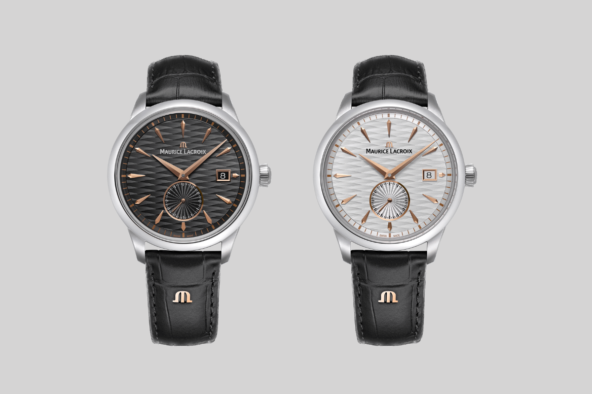 Fie beiden versionen der Maurice Lacroix 1975 Legacy
