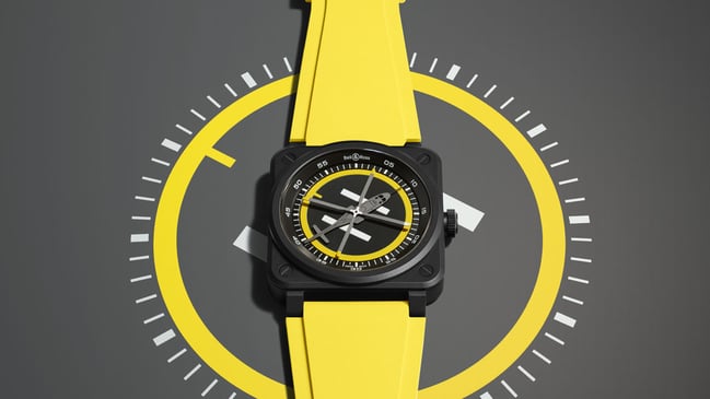 Bell & Ross: BR-03 Helipad Aufmacher