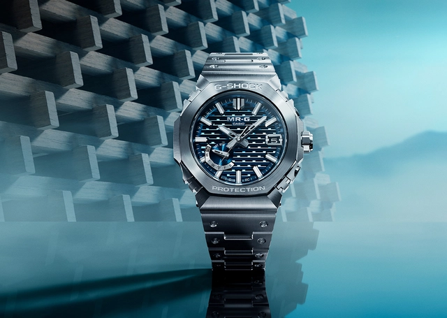 G-Shock – MRG-B2100D-2ADR, robuste Sportuhr mit Metallband